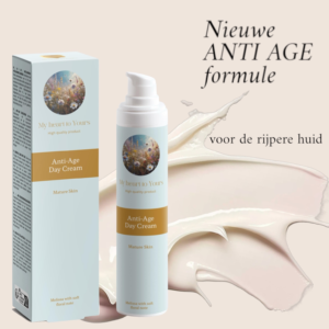 Anti Age dagcreme, fluweelzachte textuur, met Hyaluronzuur. 50 ml