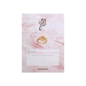 Ring - RVS - Goud - This is why you are my Valentine