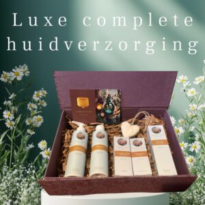 My heart to yours, zeer luxe complete cadeau box met 5 mooie producten + houten hart