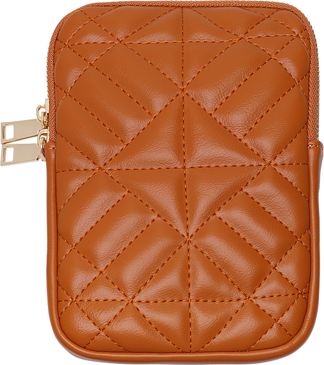 Telefoontasje Camel bruin