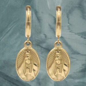 Oorbellen Maria Magdalena in goud of zilver