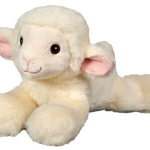 Pluche zacht lammetje 20 cm