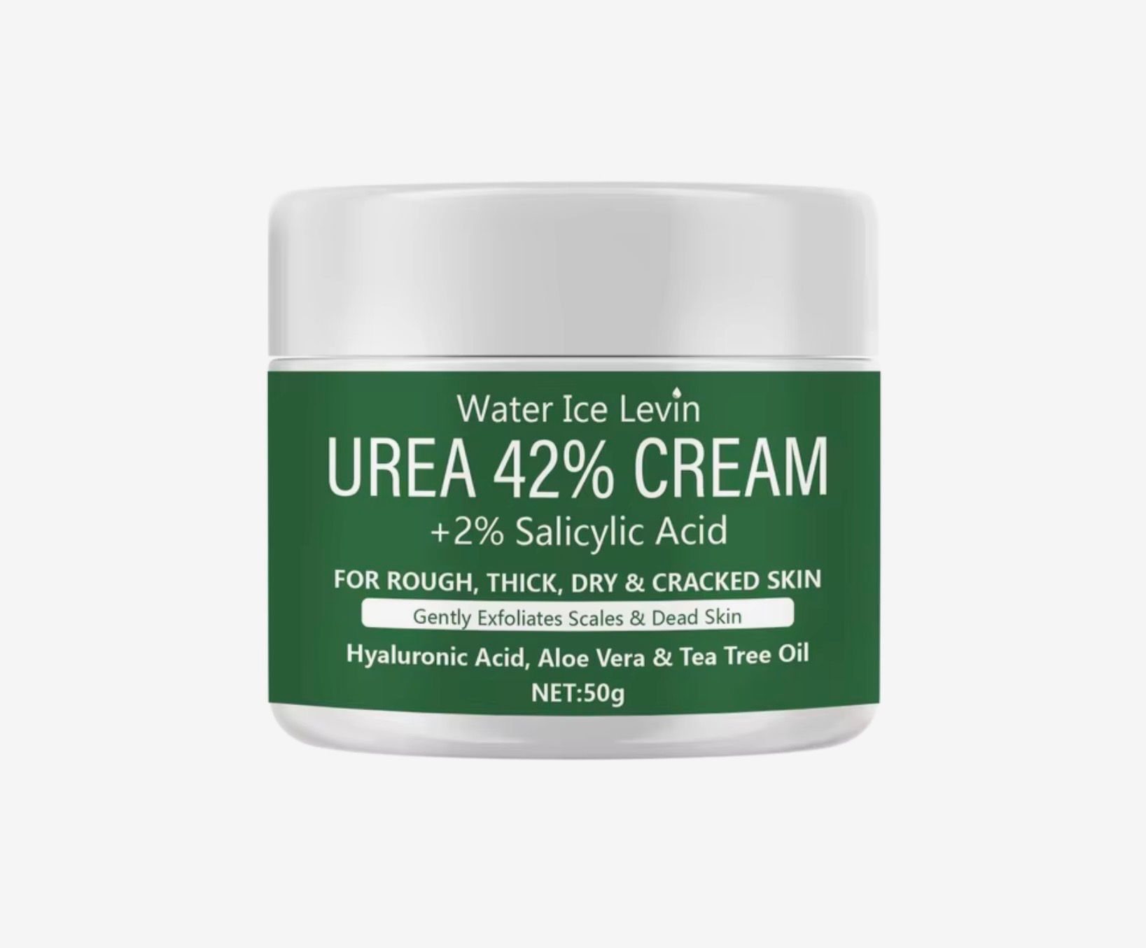 Ontzettend fijne 42% ureum creme + 2% salicylzuur. 50 gram