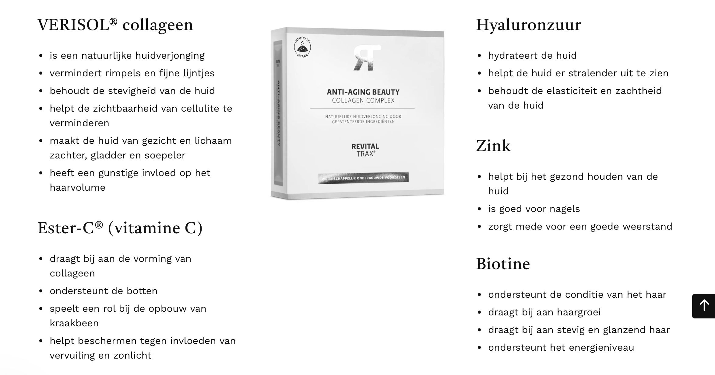 RevitalTrax Collageen Pakket, NU met HOGE KORTING! Smaak: Neutraal. Voor mannen en vrouwen - Afbeelding 8