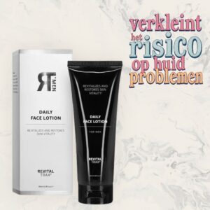 RevitalTrax Daily Face lotion voor mannen, Revitaltrax 100 ml