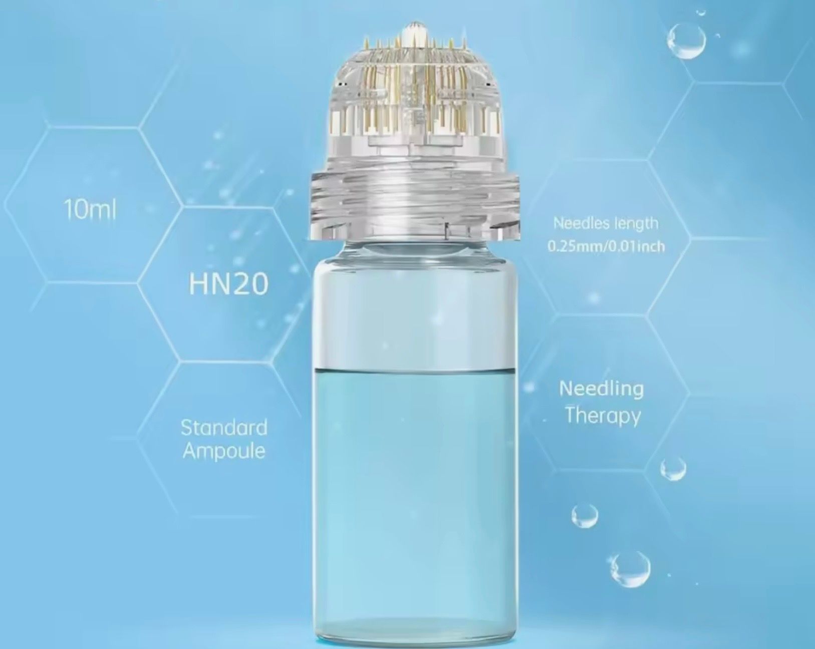 Micro naald , needling apparaat, voor huid en hoofdhuid - Afbeelding 5