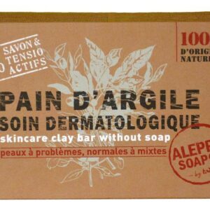 Prachtige zeeptablet, zelfs door de intolerante huid D'Argile Aleppo