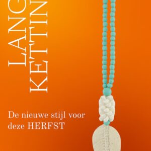 Mooie hanger Feather, 60 cm lang