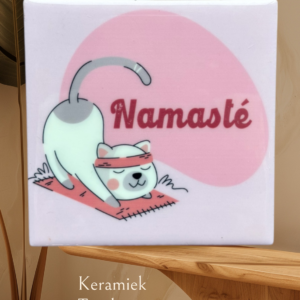 Tegel NAMASTE, van keramiek