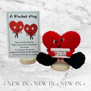 A Pocket Hug, lieve set hart
