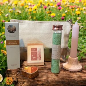 My heart to yours, geschenk set Wellness met toilettas, even heerlijk ontstressen