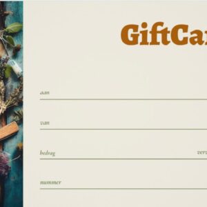Je E-Giftcard persoonlijk geven