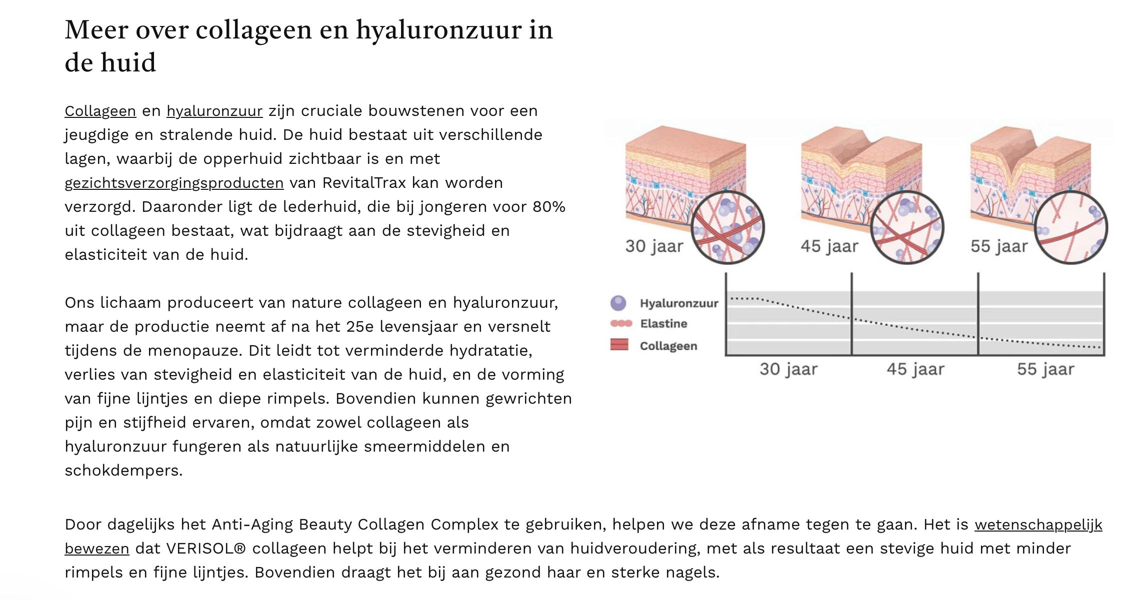 RevitalTrax Collageen Pakket, NU met HOGE KORTING! Smaak: Neutraal. Voor mannen en vrouwen - Afbeelding 7
