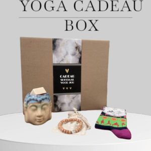 Mooie cadeau box Yoga met prachtige producten.