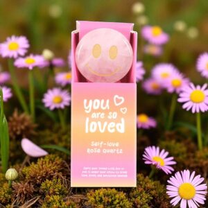 You are so Loved, rozenkwarts gezichtje
