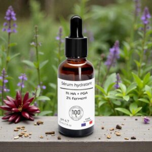 Hydraterend serum met 2% postbioticum, polyglutaminezuur en hyaluronzuur