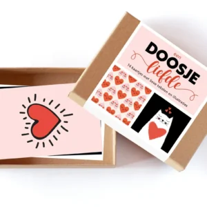 Een doosje LIEFDE - Brievenbus cadeau