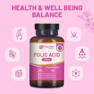 Foliumzuur tabletten 400 mcg - vegan vitamine B9