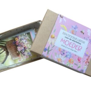Een doosje liefde voor de allerliefste MOEDER - Brievenbus cadeau
