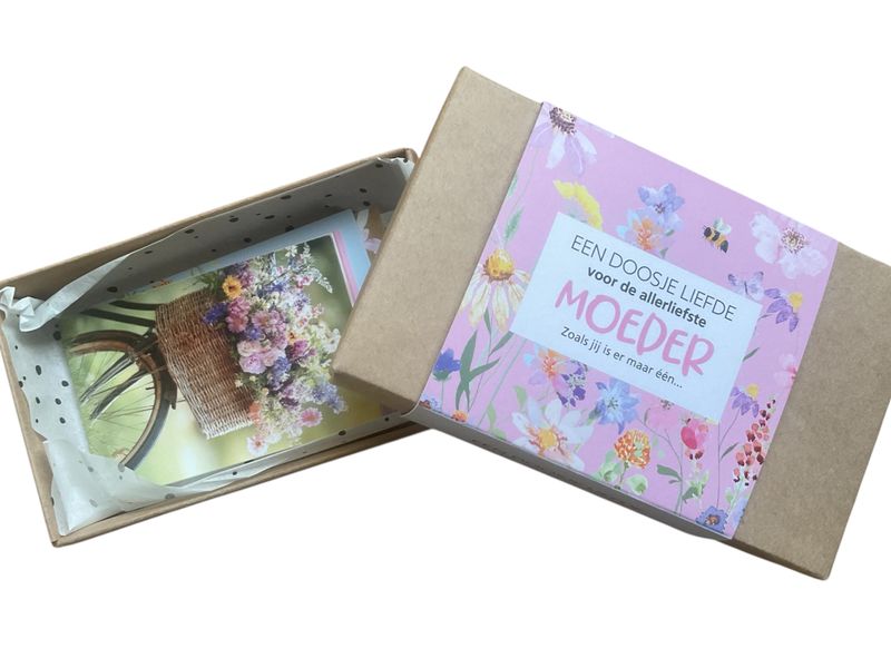 Een doosje liefde voor de allerliefste MOEDER - Brievenbus cadeau