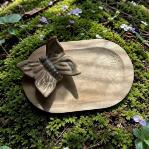 Mooi houten Plateautje, te personaliseren en met eigen keuze voor product op plateau.
