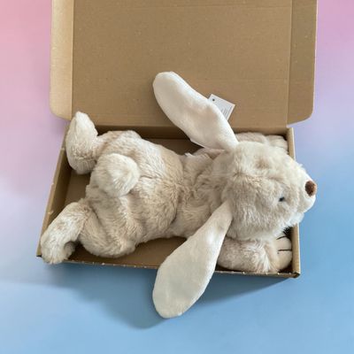 Zacht pluche Knuffel KONIJN (kan ook door de brievenbus) - Afbeelding 2