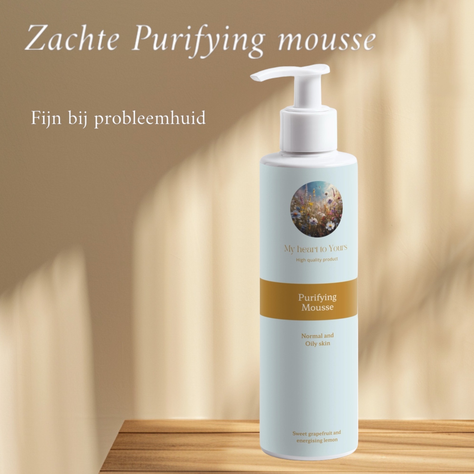 Reinigende gezichtsmousse
