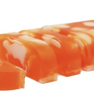 Handgemaakt blok scheerzeep orange