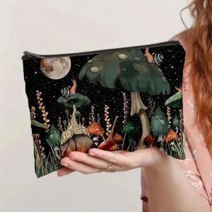 Prachtige exclusieve toilettas, Fantasy paddestoelen