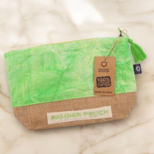 Verwen pouch Groen