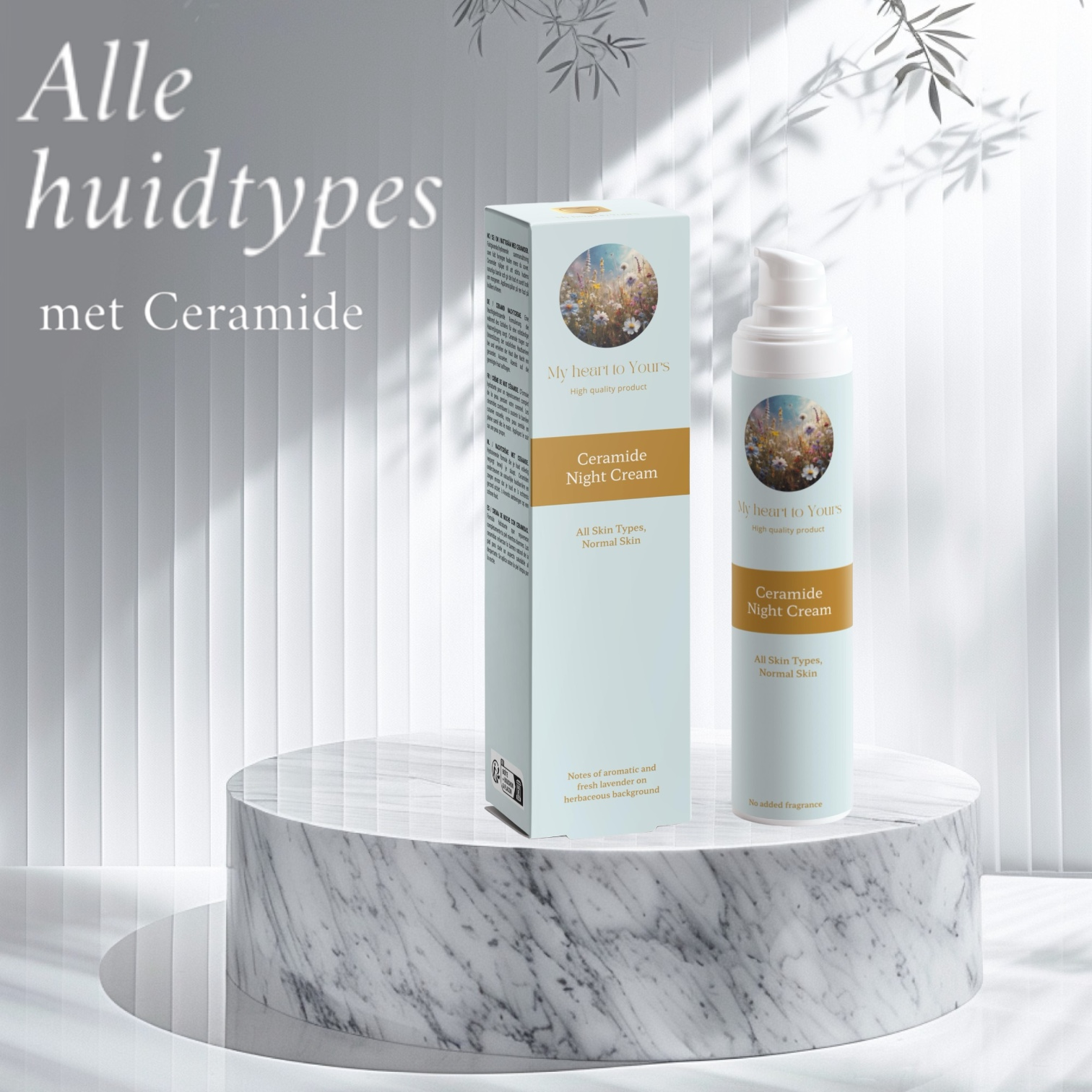Hydraterende Ceramide Nachtcreme 50 ml