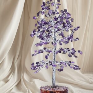 Edelsteenboompje van Amethist (23cm.)