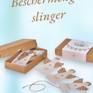 Slinger van 7 bescherm engeltjes, in mooi doosje