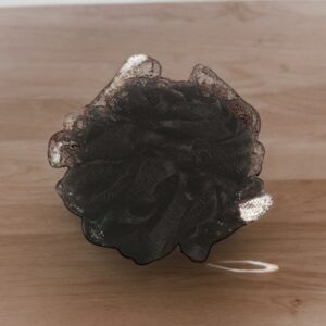 Mesh spons zwart