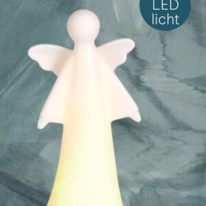 Grote Engel - met LED licht - op batterij
