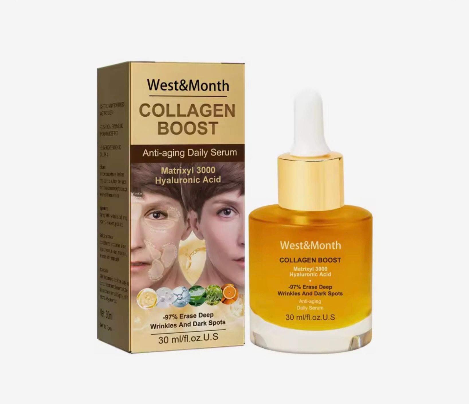 Luxe Collageen Boost gezichtsserum 30 ml