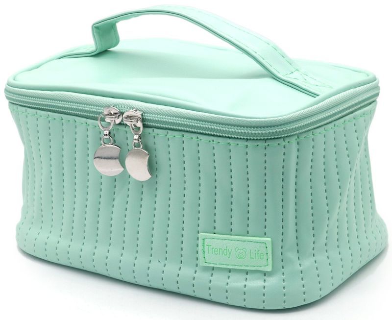 Moderne Make Up Bag, Turquoise
