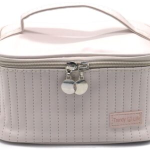 Moderne Make Up Bag, Beige