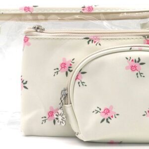 Mooie 3-delige make up tassen set