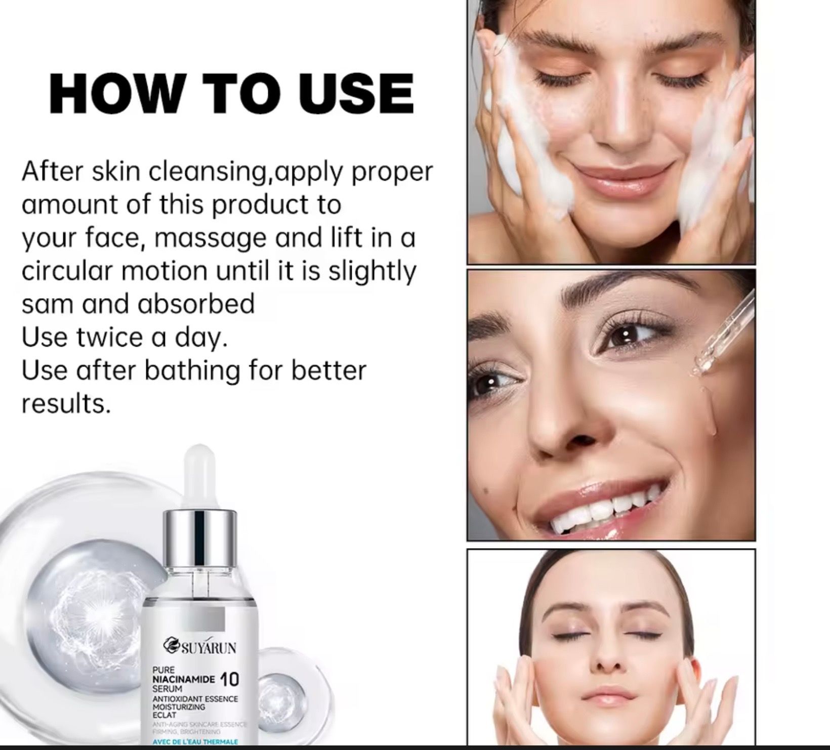 Niacinamide gezichtsserum 30 ml - Afbeelding 2