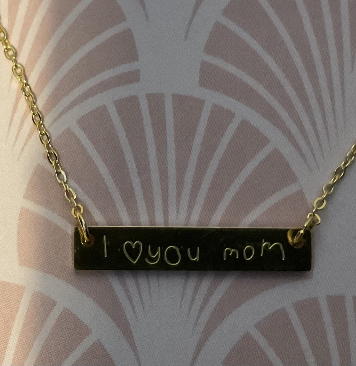 Ketting I Love You Mom - Afbeelding 2