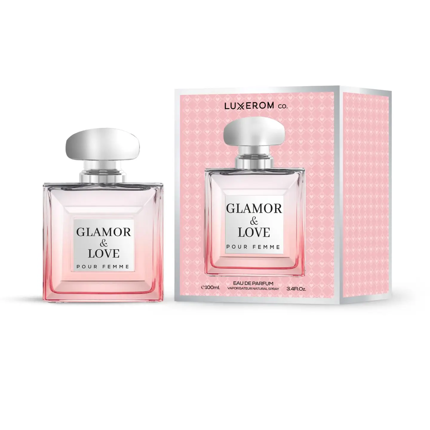 Eau de parfum, Glamour & Love, voor de vrouw van nu. 100ml