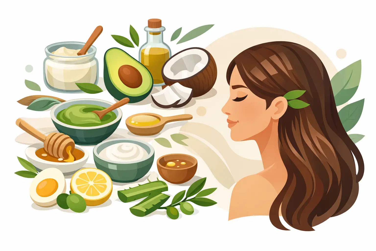 7 beste natuurlijke haarmaskers thuis maken