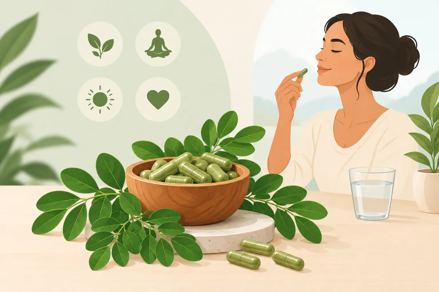 Moringa in capsules: past het bij jouw ritueel?