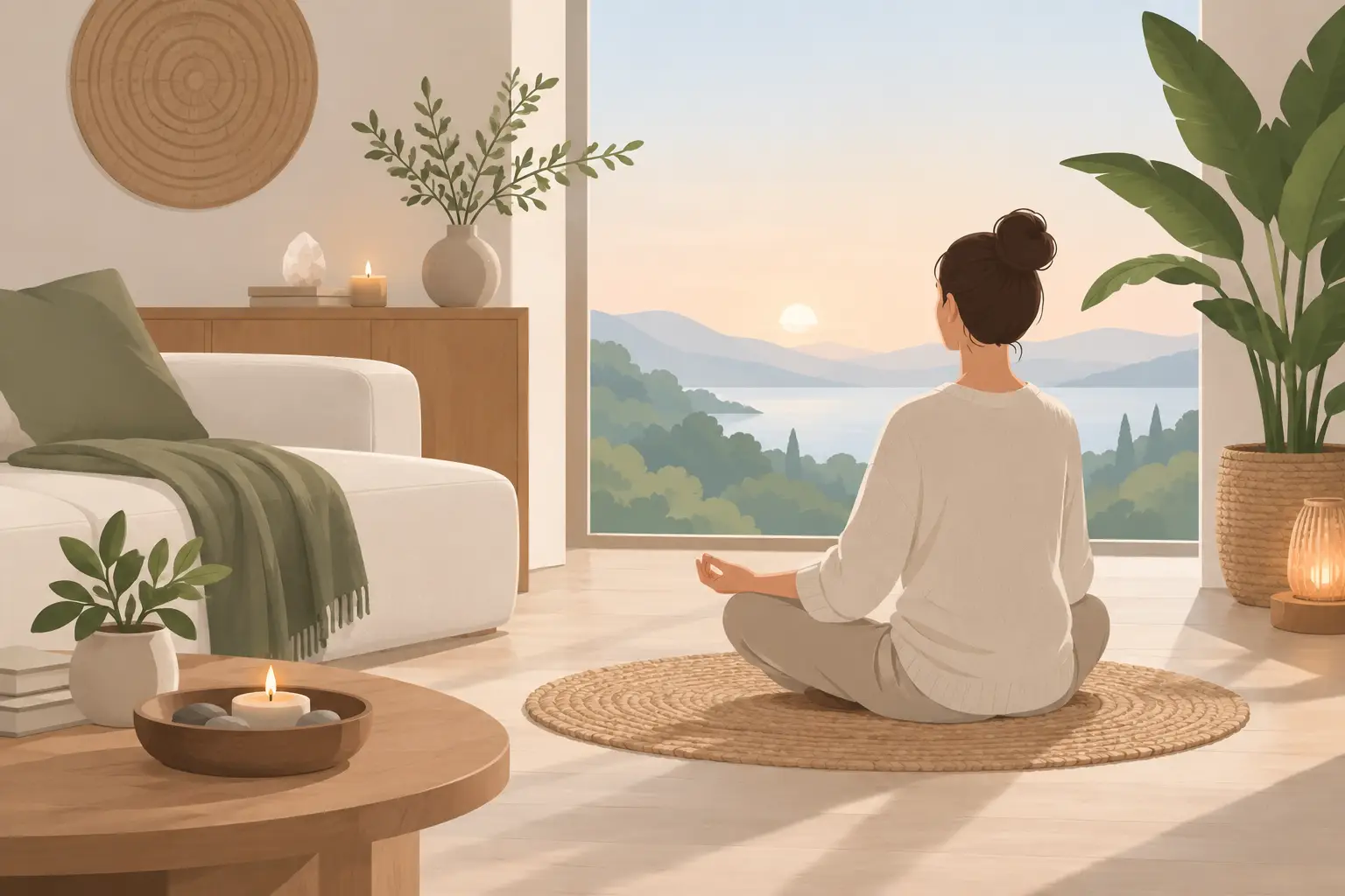 Spirituele woontrends 2026 voor meer rust thuis